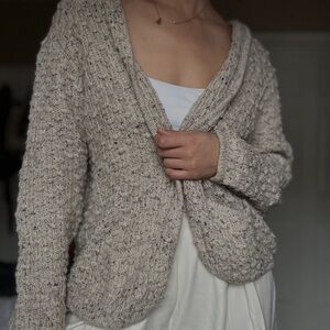 Cozy Cream Knit Sweater